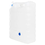 Vidaxl watertank met kraan en zeepdispenser 20 l kunststof