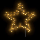 VidaXL Kerstverlichting met ster 115 LED's 85 cm