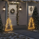 Vidaxl kerstverlichting kerstboom met grondpinnen 115 led's 90 cm