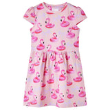 VidaXL Kinderjurk 128 lichtroze