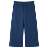 VidaXL Kinderbroek met wijde pijpen 116 marineblauw
