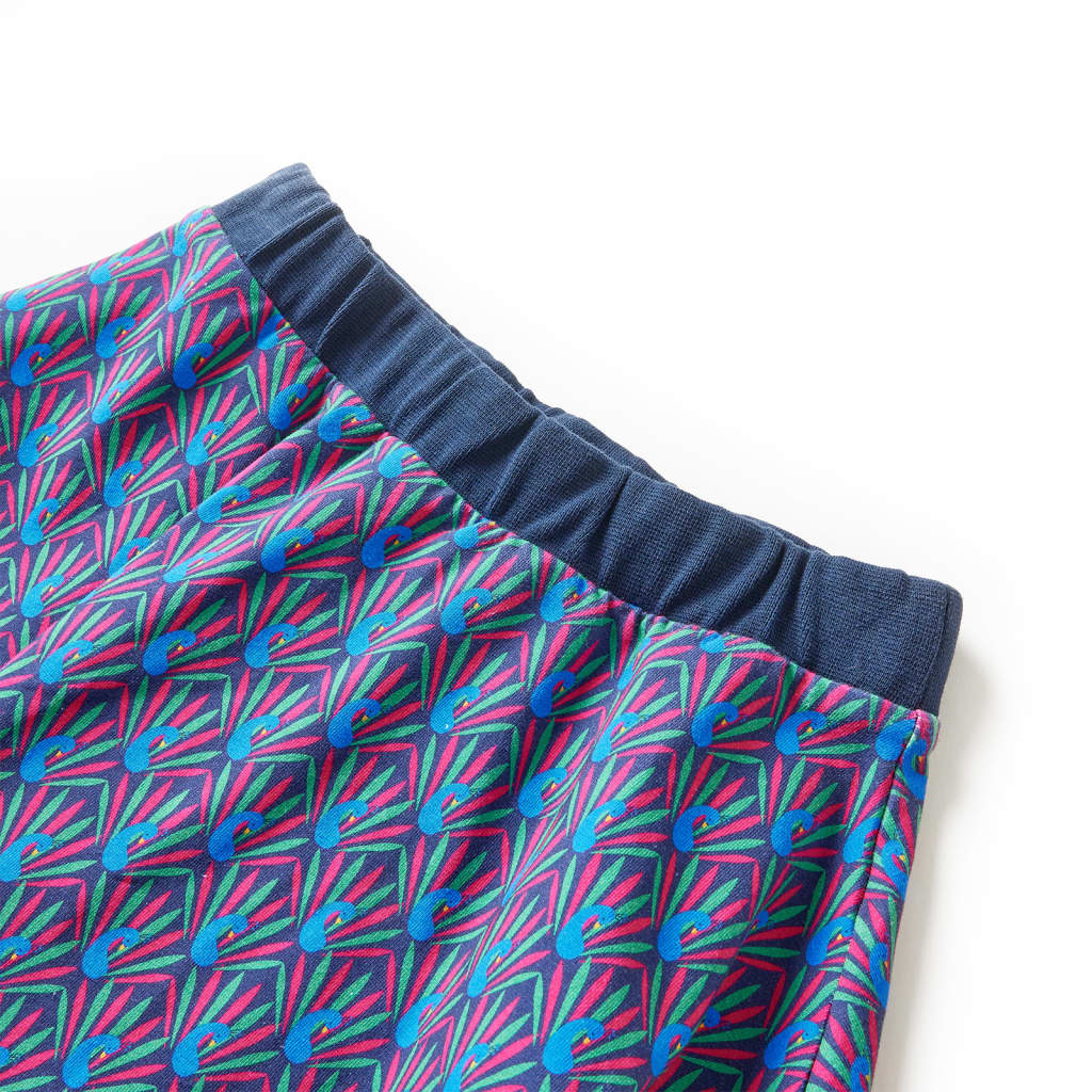 VidaXL Kinderrok 116 marineblauw
