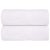 Vidaxl washandjes 2 stuks frogn wit 30x30 cm 100% katoen
