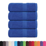 Vidaxl washandjes 4 stuks frogn blauw 30x30 cm 100% katoen