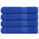 Vidaxl saunahanddoeken 4 st 80x200 cm 360 g m² 100% katoen blauw