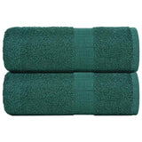 Vidaxl washandjes 2 stuks frogn groen 30x30 cm 100% katoen