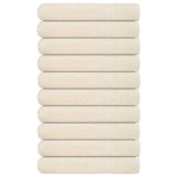 Vidaxl saunahanddoeken 10 st 80x200 cm 360 g m² 100% katoen crème