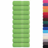 Vidaxl washandjes 10 stuks frogn appelgroen 30x30 cm 100% katoen