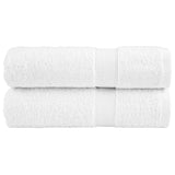 Vidaxl badhanddoeken solund 2 st 600 g m² 70x140 cm wit