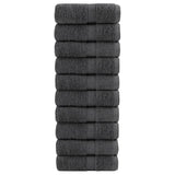 Vidaxl gastendoekjes solund 10 st 600 g m² 30x50 cm antraciet
