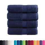 Vidaxl gastendoekjes solund 4 st 600 g m² 30x50 cm marineblauw