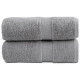 VidaXL Gastendoekjes SOLUND 2 st 600 g m² 30x50 cm grijs