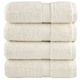 Vidaxl gastendoekjes solund 4 st 600 g m² 30x30 cm crèmekleurig