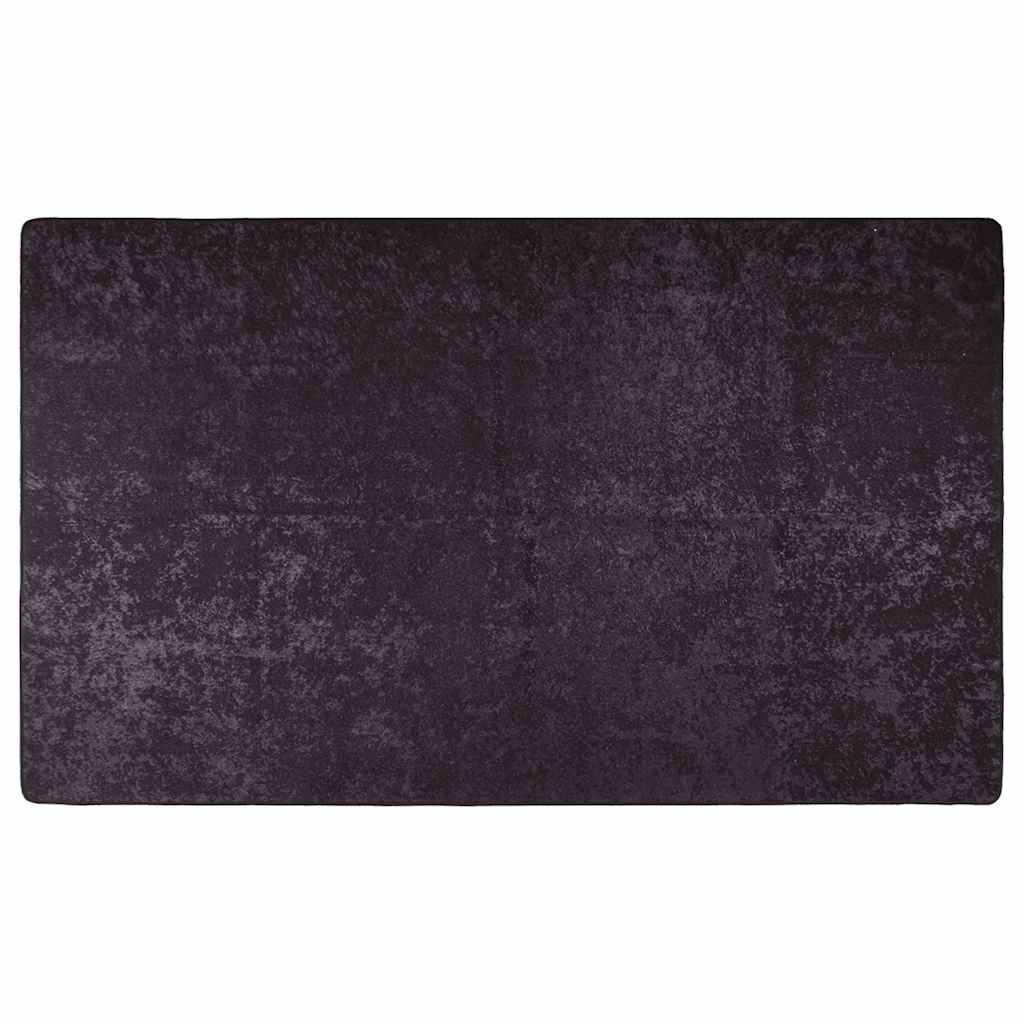 Vidaxl vloerkleed wasbaar anti-slip 120x170 cm antracietkleurig