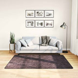 Vidaxl vloerkleed wasbaar anti-slip 120x170 cm antracietkleurig
