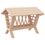 Vidaxl hooiruif voor konijnen 44x33x33 cm massief vurenhout