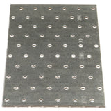 Vidaxl plaat geperforeerd 20 st 2 mm 200x120 mm gegalvaniseerd staal