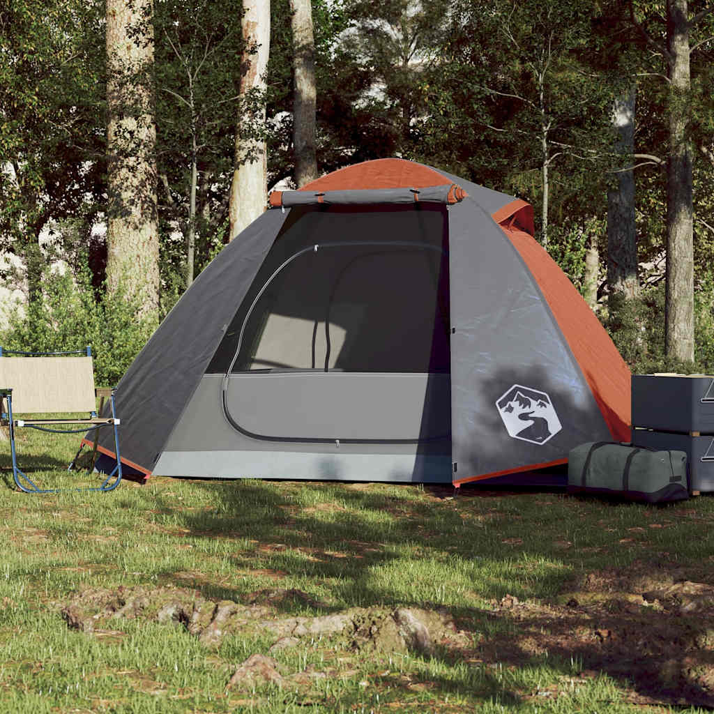 Vidaxl koepeltent 2-persoons waterdicht oranje