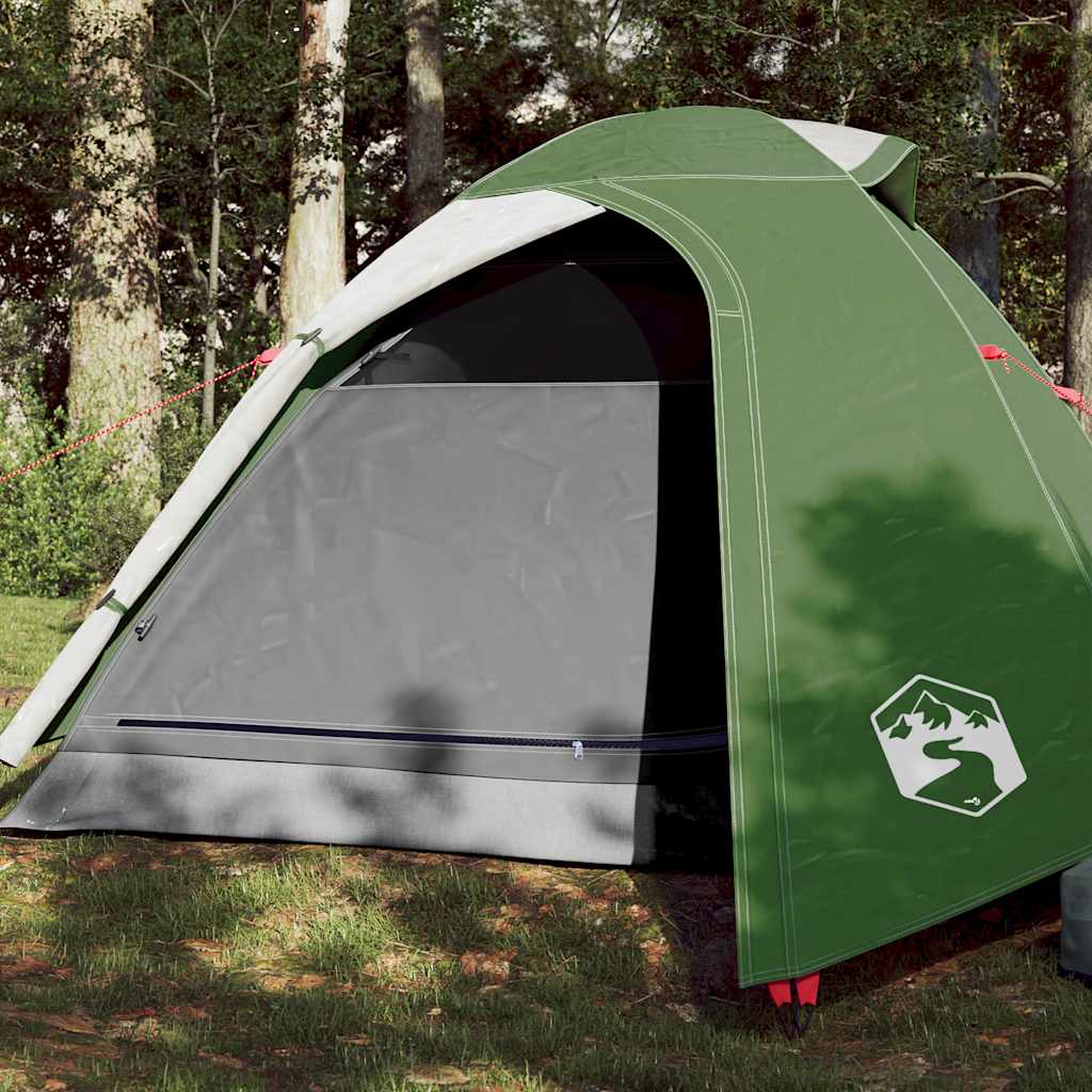 Vidaxl koepeltent 3-persoons waterdicht groen