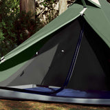 Vidaxl hangende tipi tent 1-persoons waterdicht groen