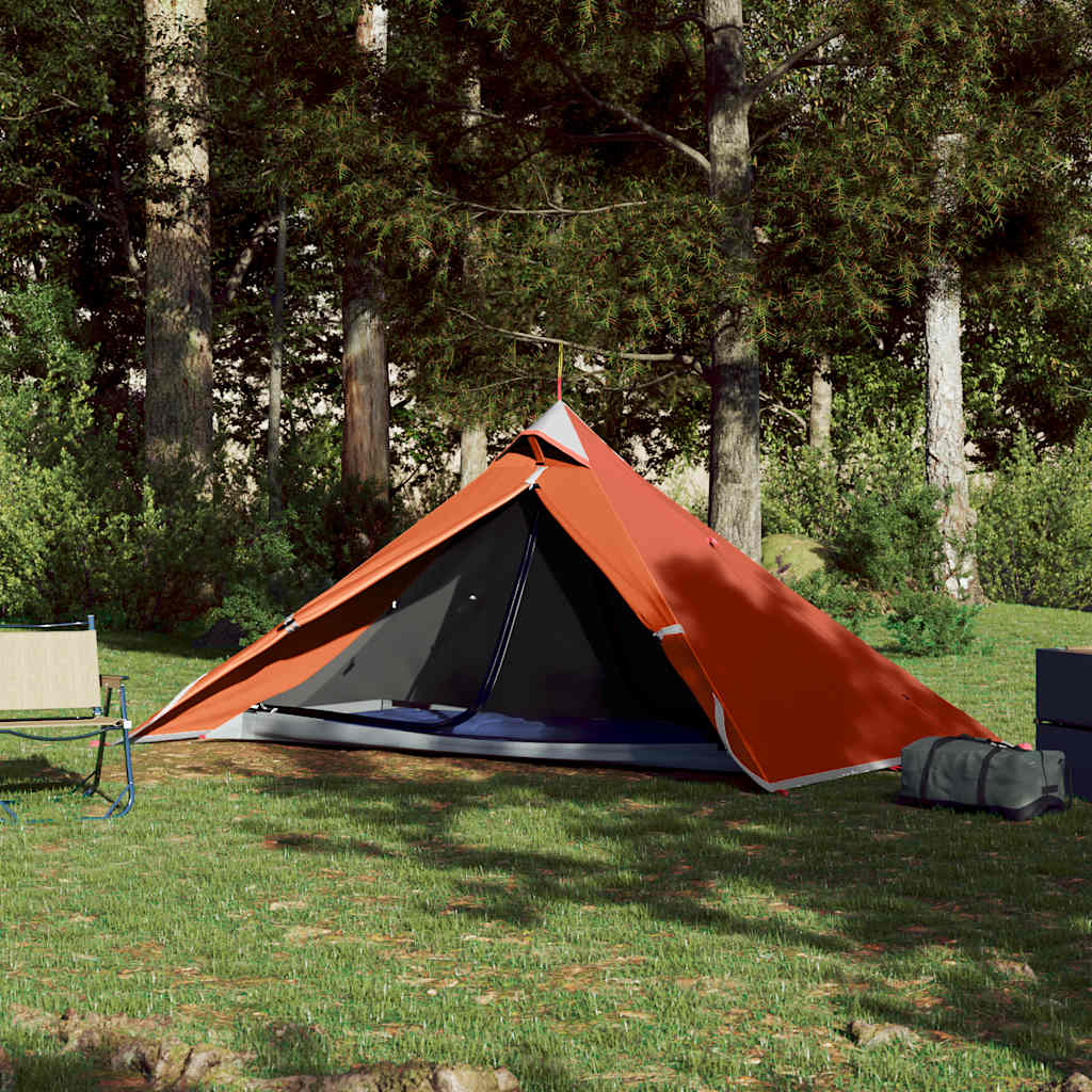 Vidaxl hangende tipi tent 1-persoons waterdicht oranje
