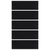 Vidaxl trapmatten 5 st 25x75 cm rubber