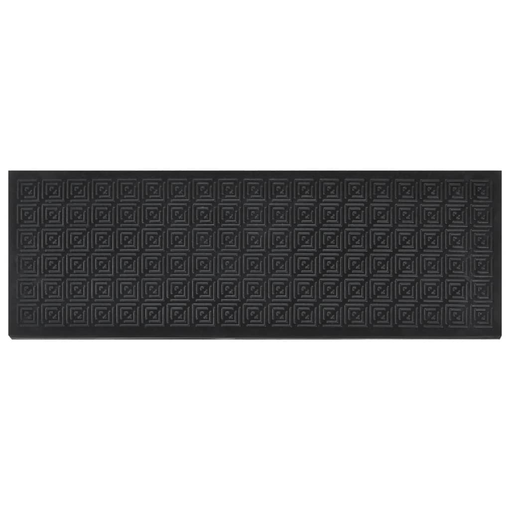 Vidaxl trapmatten 10 st 25x75 cm rubber