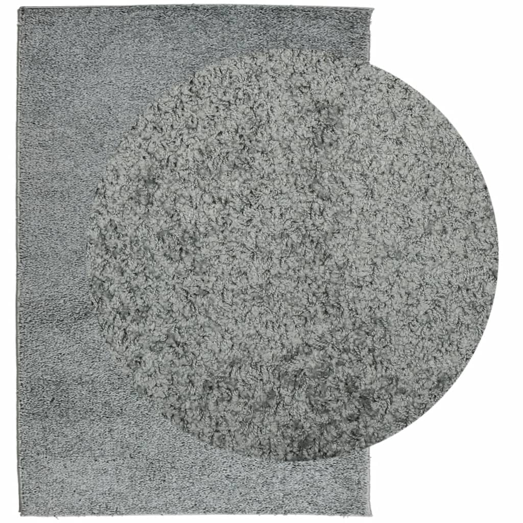 Vidaxl vloerkleed pamplona shaggy hoogpolig modern 120x170 cm groen