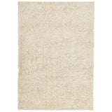 Vidaxl vloerkleed pamplona shaggy hoogpolig modern 140x200 cm goud