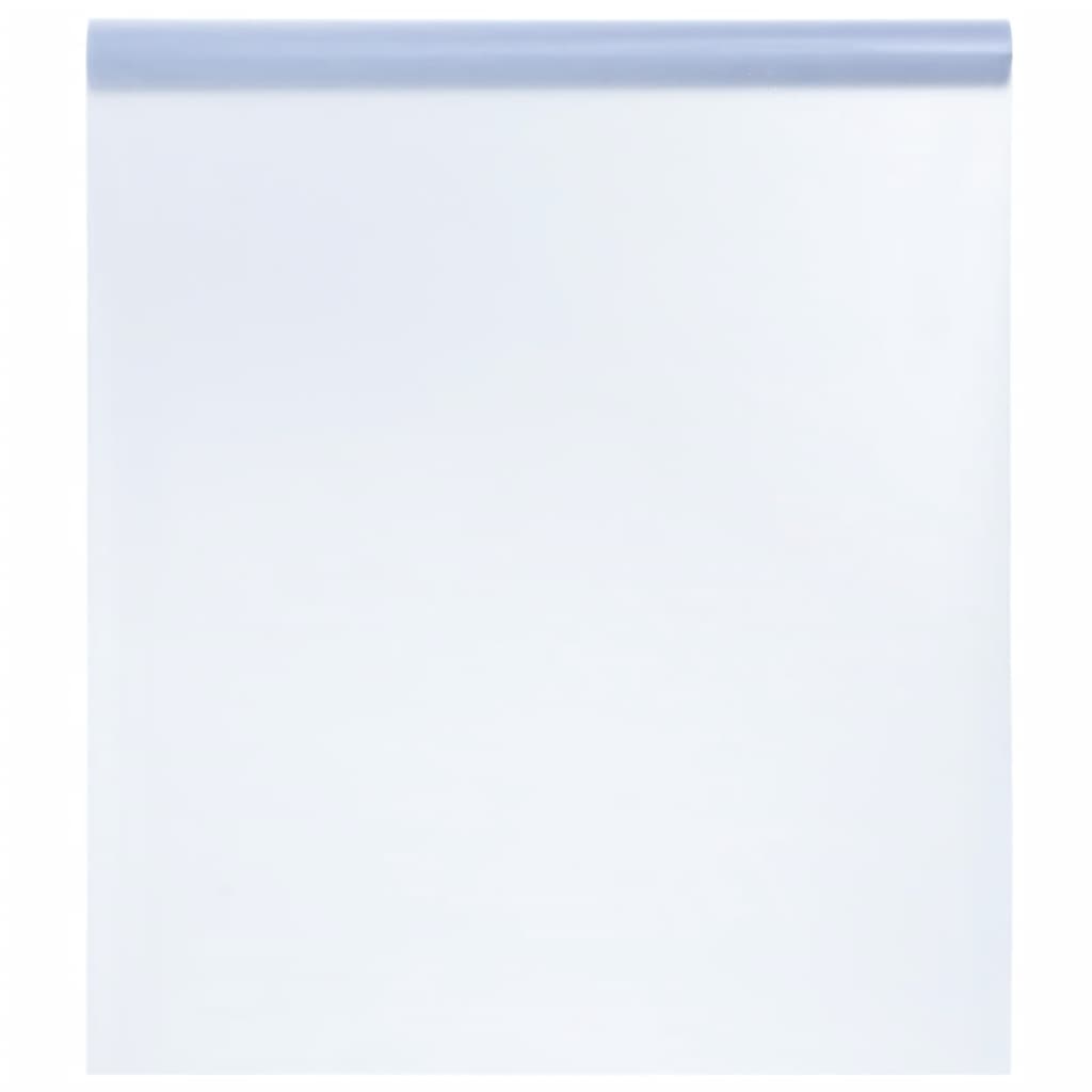 Vidaxl raamfolie statisch mat grijs 45 x 2000 cm pvc