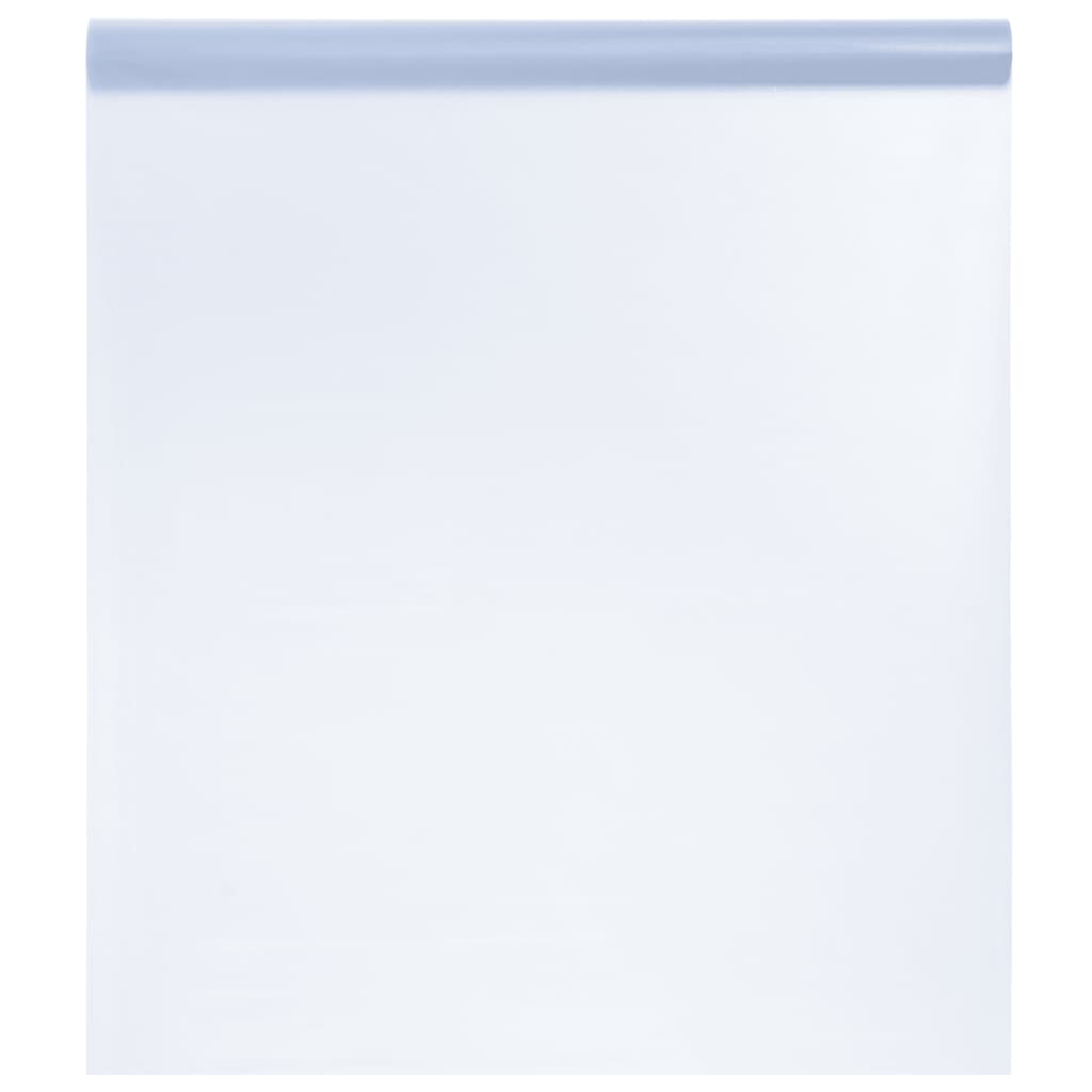 Vidaxl raamfolie statisch mat grijs 60 x 500 cm pvc