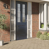 Vidaxl raamfolie statisch mat grijs 60 x 500 cm pvc