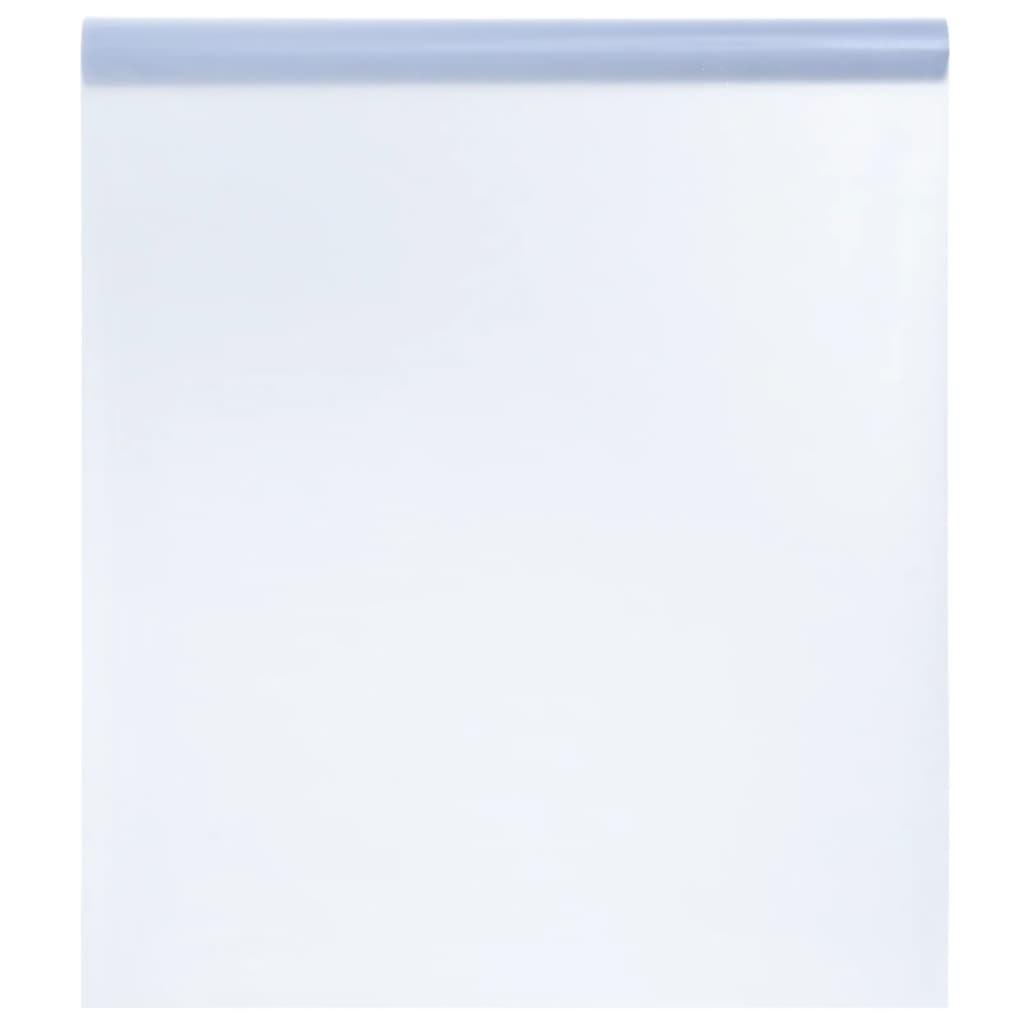 Vidaxl raamfolie statisch mat grijs 90 x 2000 cm pvc