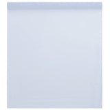 Vidaxl raamfolie statisch mat wit 45x2000 cm pvc