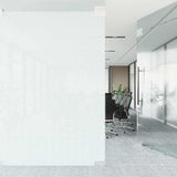 Vidaxl raamfolie statisch mat wit 60x1000 cm pvc