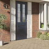 Vidaxl raamfolie strepenpatroon mat 45x500 cm pvc