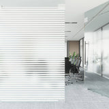 Vidaxl raamfolie strepenpatroon mat 90x500 cm pvc