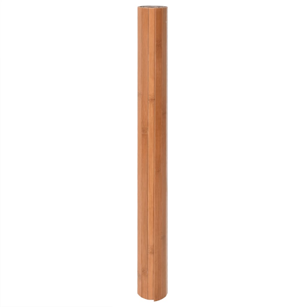 Vidaxl vloerkleed rechthoekig 60x100 cm bamboe naturel