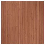 Vidaxl vloerkleed rechthoekig 100x100 cm bamboe bruin