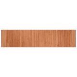 Vidaxl vloerkleed rechthoekig 70x300 cm bamboe bruin