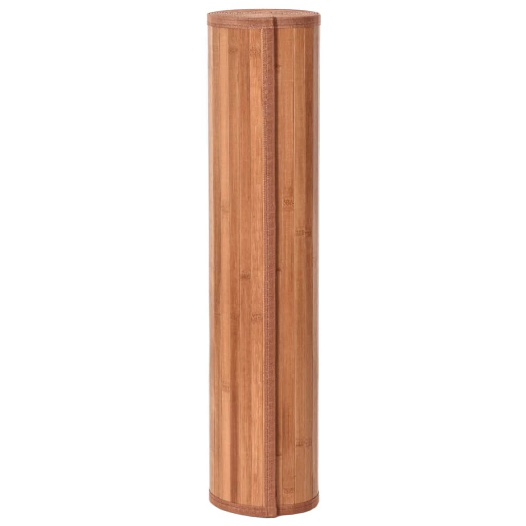 Vidaxl vloerkleed rechthoekig 70x300 cm bamboe bruin