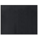 VidaXL Vloerkleed rechthoekig 80x100 cm bamboe zwart
