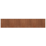 Vidaxl vloerkleed rechthoekig 80x400 cm bamboe bruin