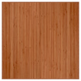 Vidaxl vloerkleed vierkant 100x100 cm bamboe bruin