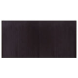 Vidaxl vloerkleed rechthoekig 100x200 cm bamboe donkerbruin