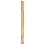 Vidaxl vloerkleed rond 60 cm bamboe lichtnaturel