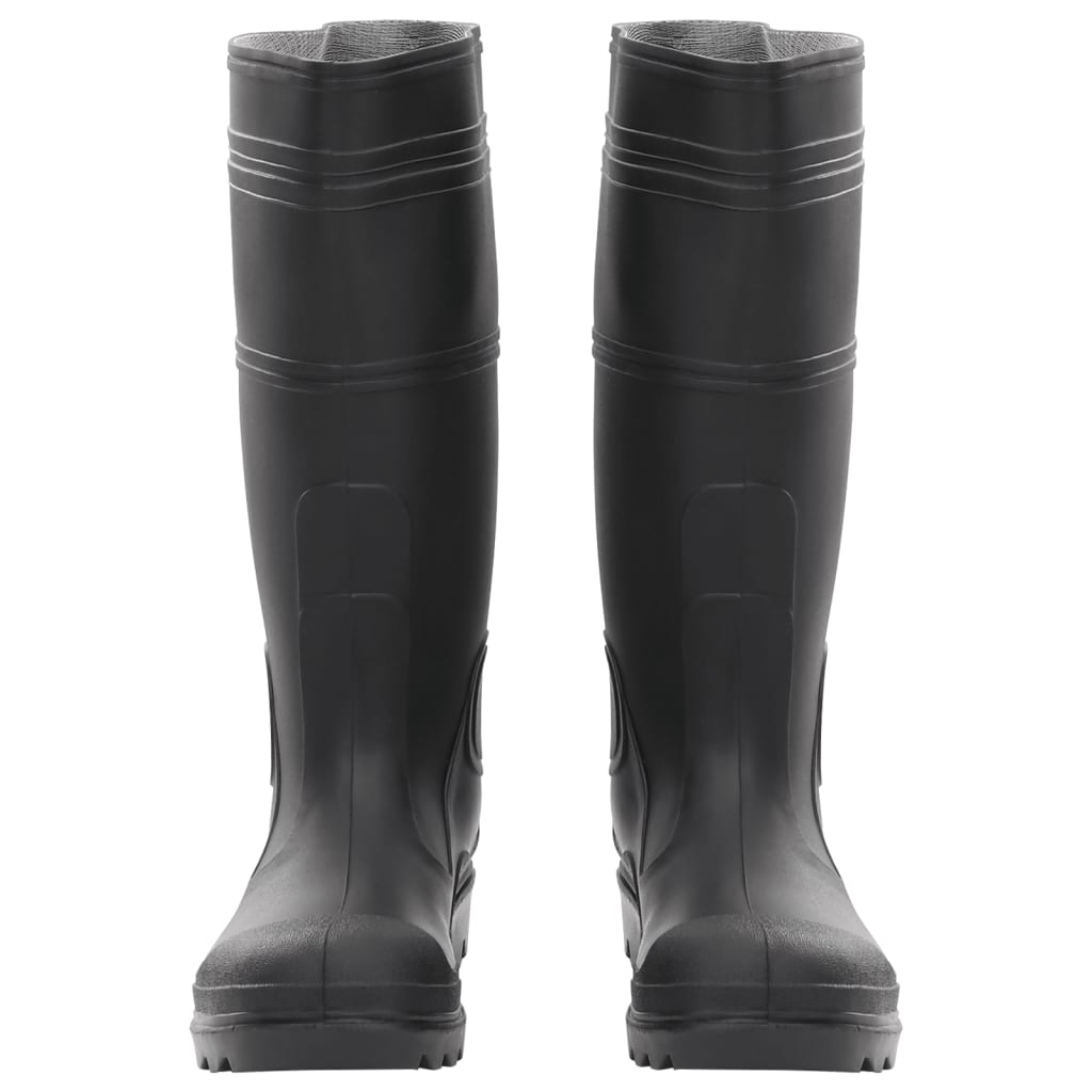 Vidaxl regenlaarzen maat 38 pvc zwart