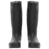 Vidaxl regenlaarzen maat 39 pvc zwart