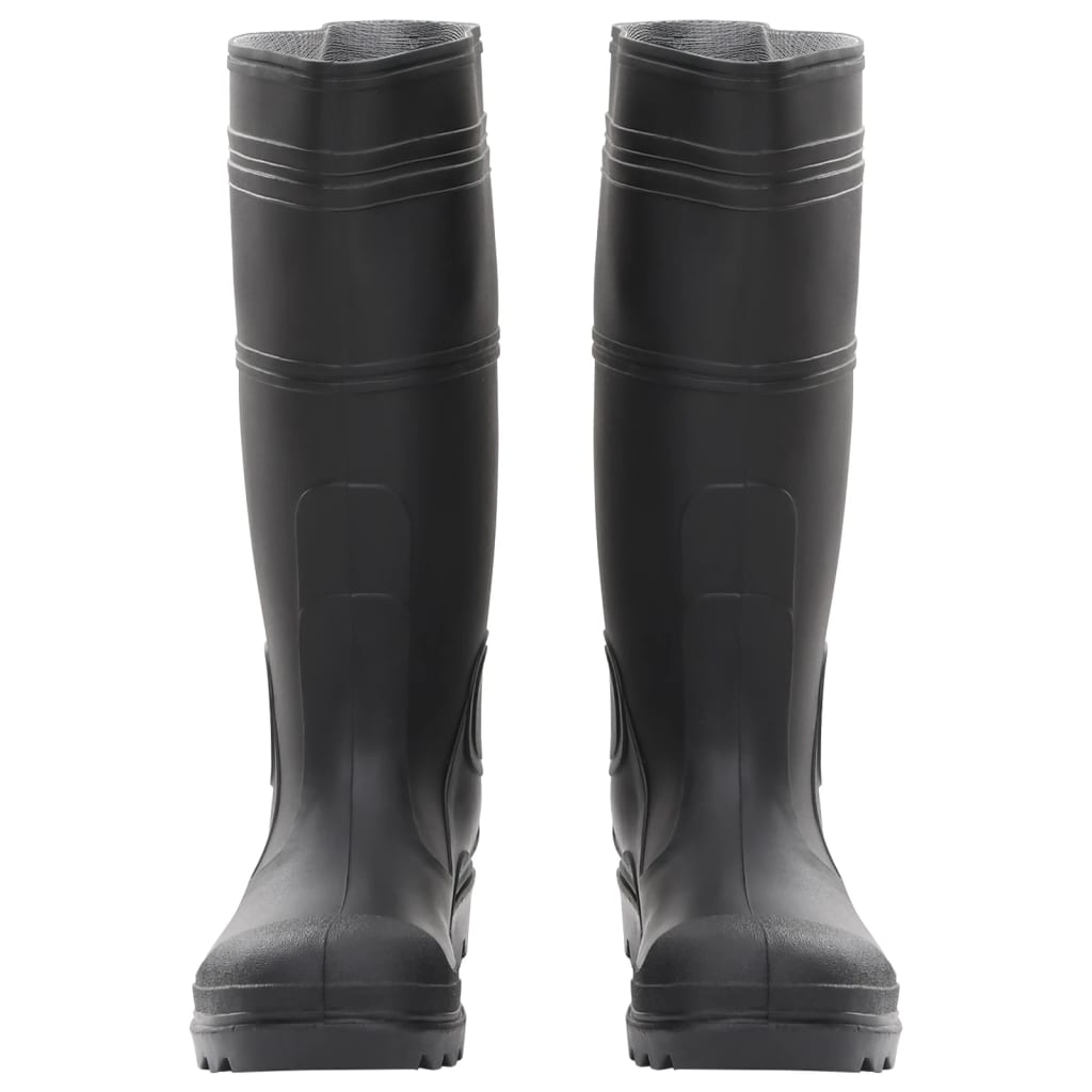 Vidaxl regenlaarzen maat 40 pvc zwart