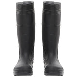 Vidaxl regenlaarzen maat 40 pvc zwart